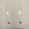 Sterling Silver Earrings with Mixed Stone Briollettes